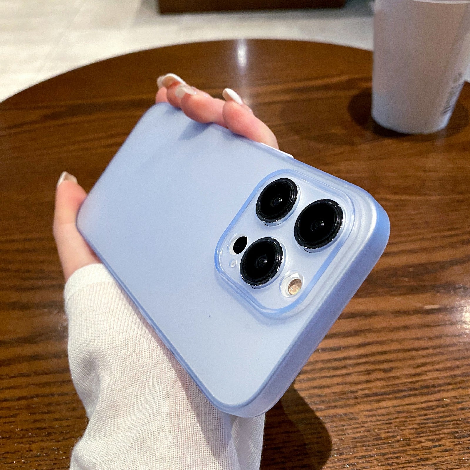 Til iPhone 13 Pro Max 6,7 tommer slankt telefoncover Præcis udskæring mat TPU-cover Til iPhone 13 Pro Max 6,7 tommer slankt telefoncover Præcis udskæring mat TPU-cover